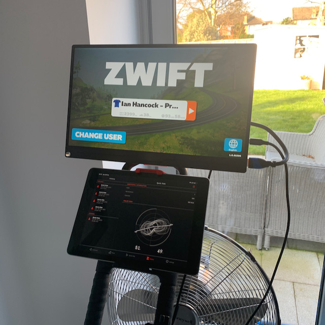 connecting wattbike to zwift